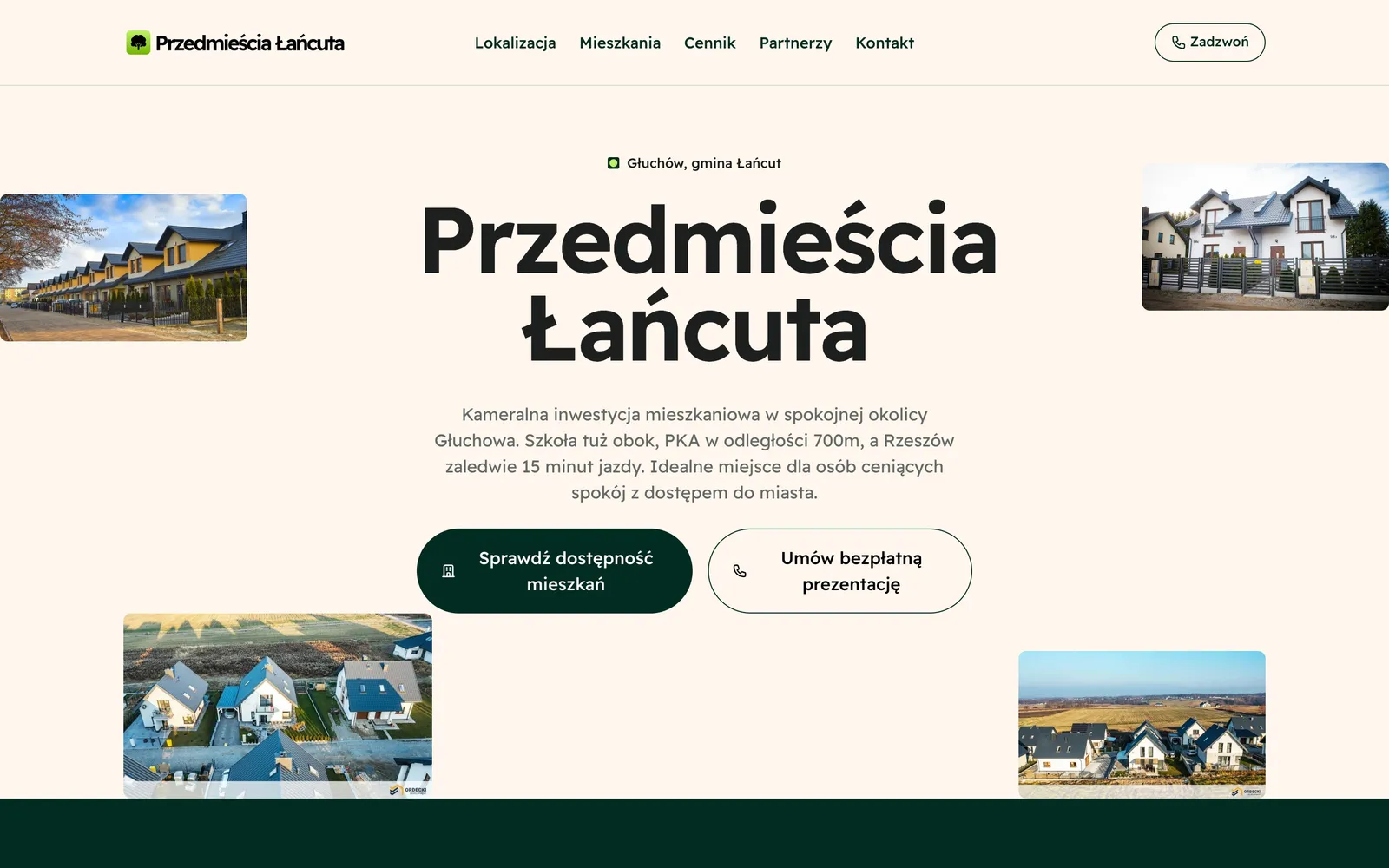 Przedmieścia Łańcuta